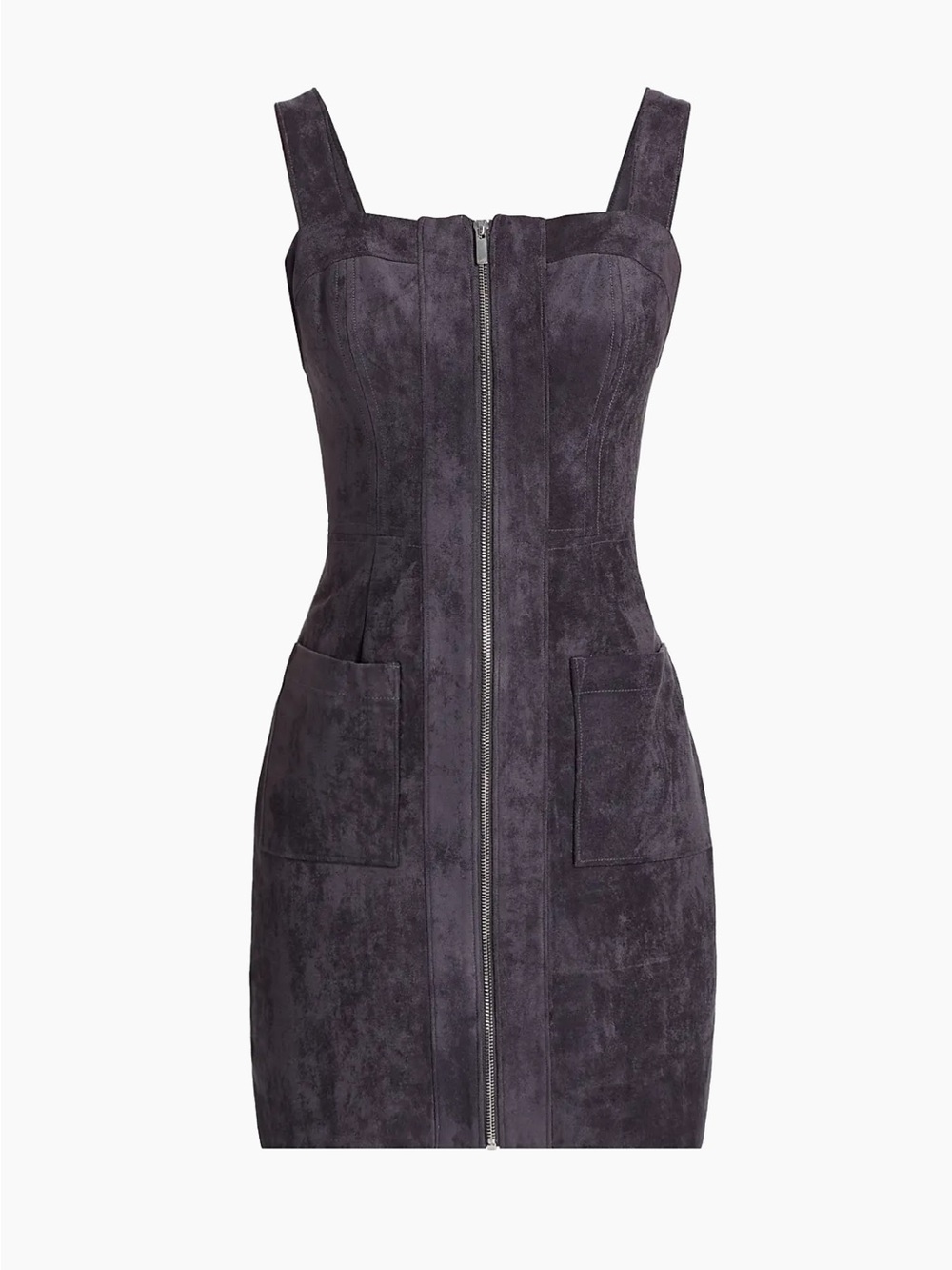 NWT Amanda Uprichard Becker Faux Suede Minidress